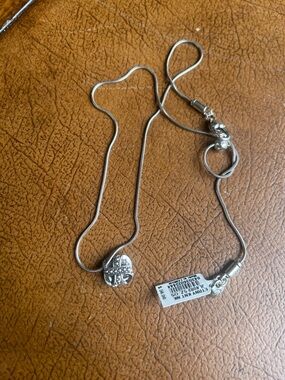 Brighton Silver Tone Cross Motif Necklace
